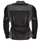 DriRider Explorer Dark Grey/Black Womens Textile Jacket