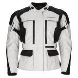 DriRider Explorer Light Grey/Black Womens Textile Jacket