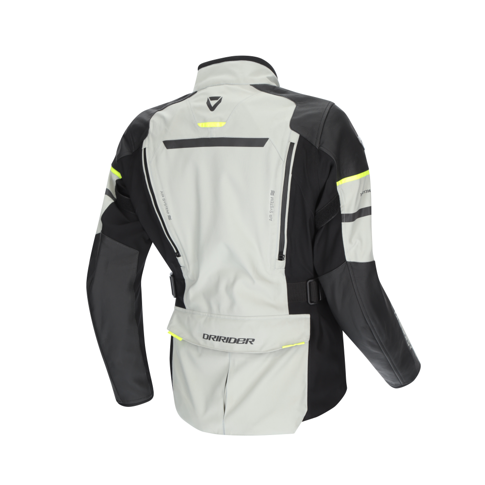 DriRider Nordic Evolution Light Grey/Hi-Vis Womens Textile Jacket