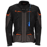 DriRider RX4 Black/Grey/Orange Textile Jacket