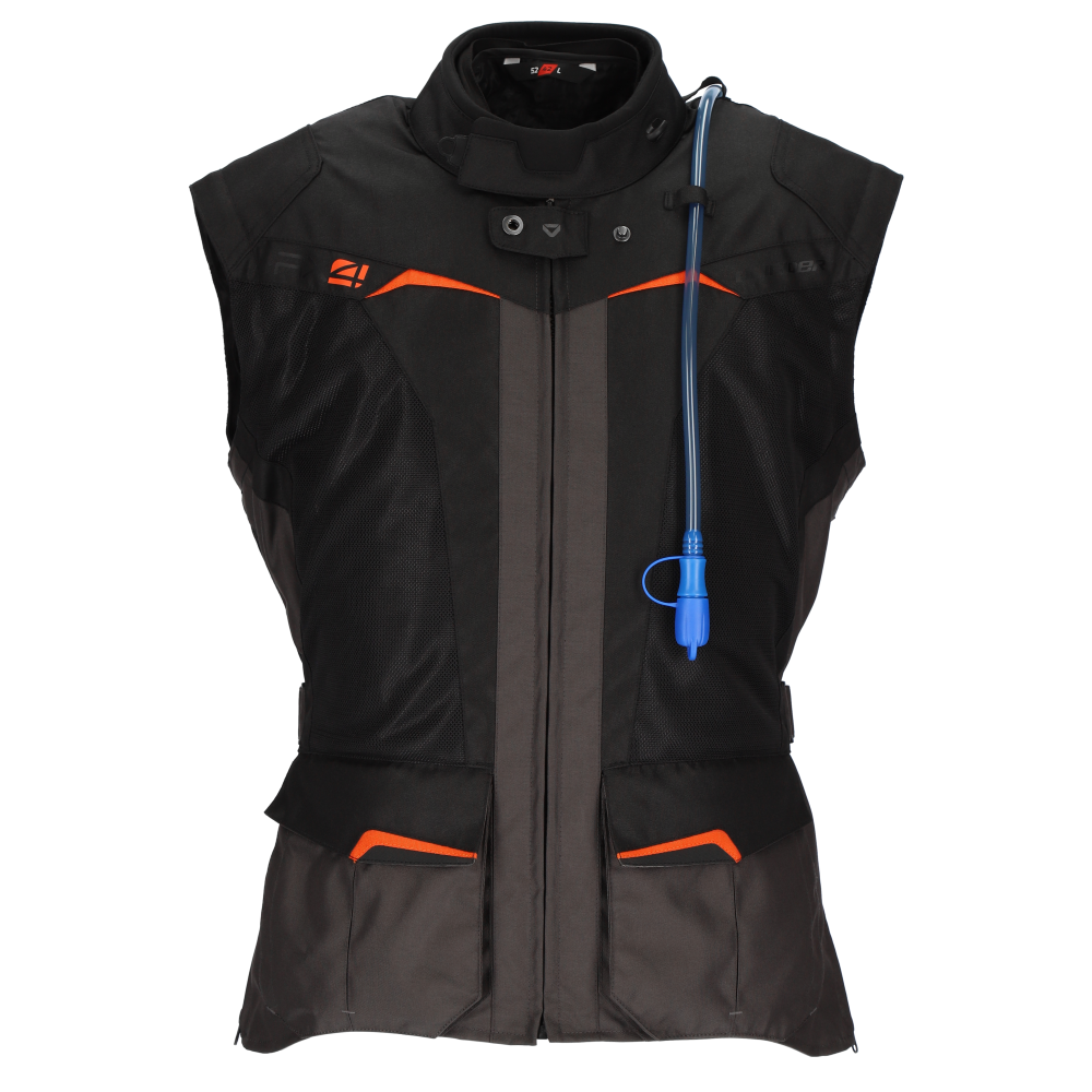 DriRider RX4 Black/Grey/Orange Textile Jacket