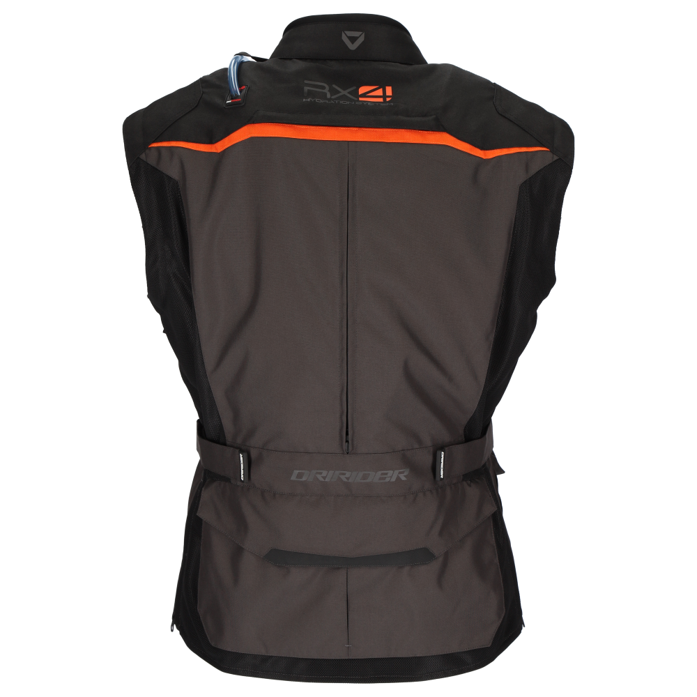 DriRider RX4 Black/Grey/Orange Textile Jacket