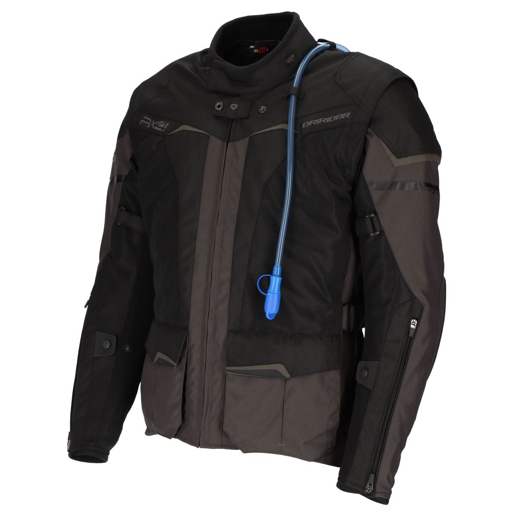 DriRider RX4 Black/Grey/Stone Textile Jacket