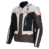 DriRider RX4 Grey/Black/Red Textile Jacket