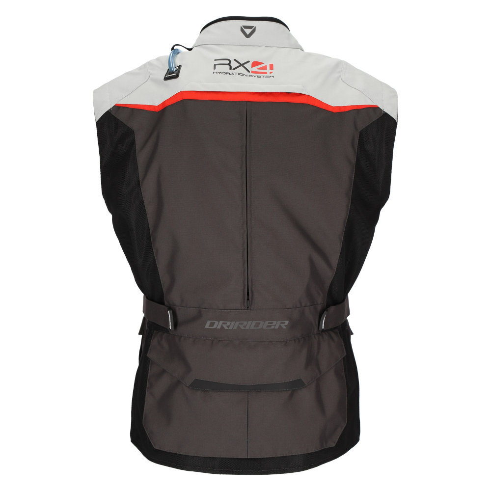 DriRider RX4 Grey/Black/Red Textile Jacket