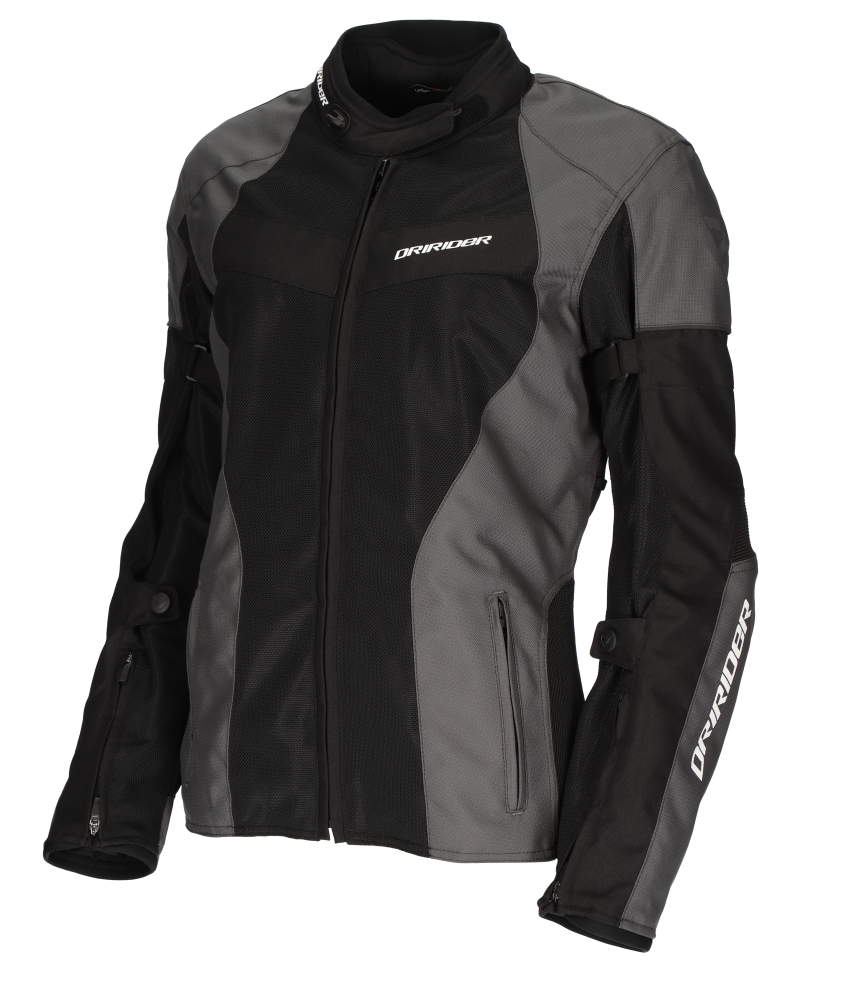 DriRider Vivid 3 Air Grey/Black Womens Textile Jacket