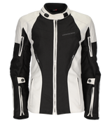 DriRider Vivid 3 Pearl/Black Womens Textile Jacket
