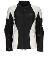 DriRider Vivid 3 Air Pearl/Black Womens Textile Jacket