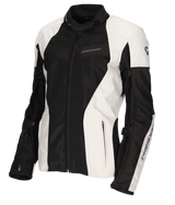 DriRider Vivid 3 Air Pearl/Black Womens Textile Jacket