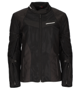 DriRider Vivid 3 Air Black/Black Womens Textile Jacket