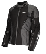 DriRider Vivid 3 Grey/Black Womens Textile Jacket