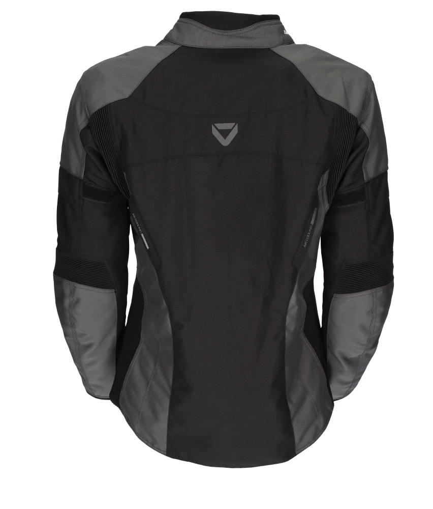 DriRider Vivid 3 Grey/Black Womens Textile Jacket