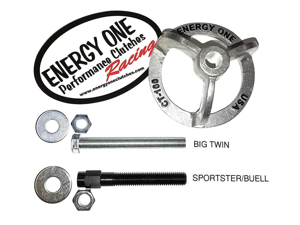 Energy One Performance Clutches E1-BTX-11 Extra Plate Clutch Kit for Big Twin 90-97/Sportster 91-21