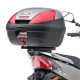 Givi E137 Top Case Rear Rack for Kymco Agility 50-125-150-200 R16 08-13 w/Monolock Top Cases