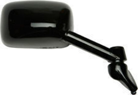 Emgo E2029622 Replacement Left Hand Mirror Black for Kawasaki ZX600D/E 90-02/ZXR600 03-04