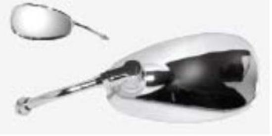 Emgo E2086834 Replacement Left Hand Mirror Black for Yamaha XV1600 Road Star/XV1700 Road Star Warrior/XVS1100/A V-Star/XVS650 V-Star/XVZ1300 Royal Sta