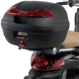 Givi E345M Top Case Rear Rack for Piaggio Beverly Cruiser 250-500 07-11 w/Monolock Top Cases