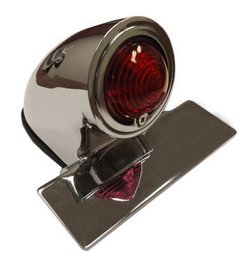 Emgo E6230360 Classic Bulb Style Sparto Tail Light Chrome