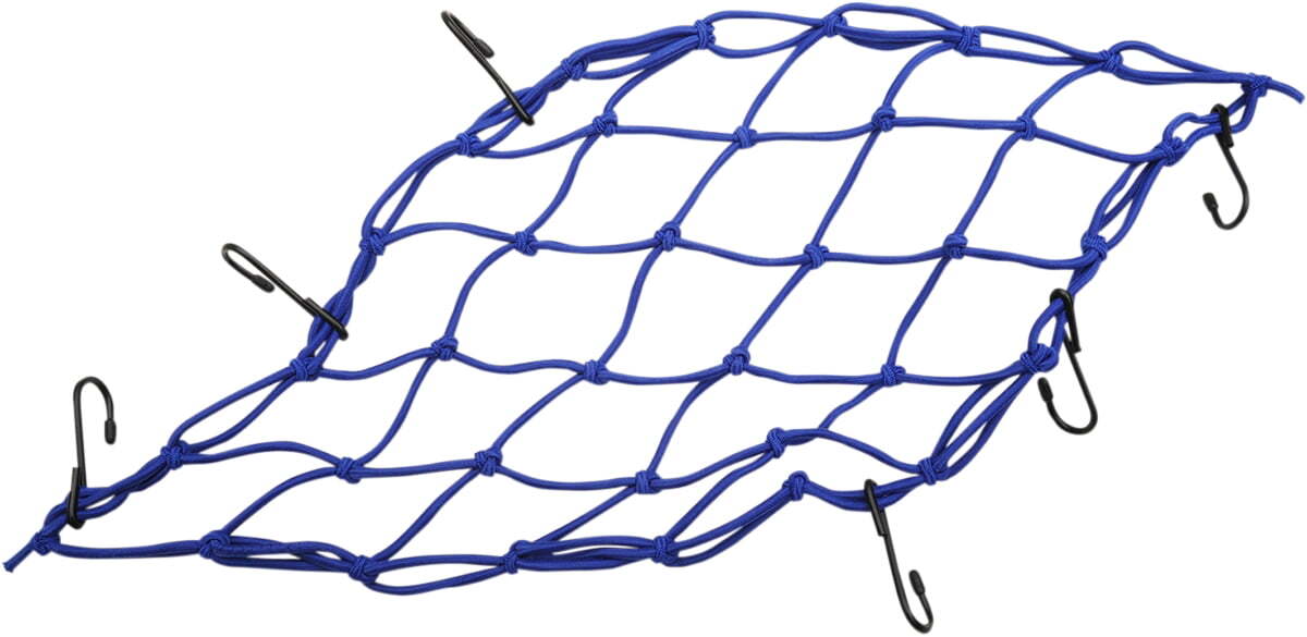 Emgo E7860502 6 Hook Cargo Net 15" x 15" Blue