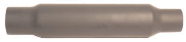 Emgo E8003310B Shorty 12" Muffler Flat Black (Each)