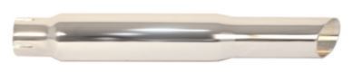 Emgo E8045700 Universal Slash Cut 15" Muffler Chrome (Each)