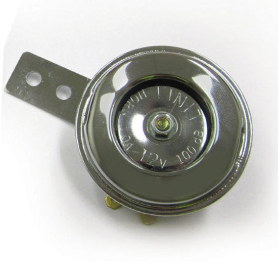 Emgo E8618332 Replacement 12V Horn Chrome [INTERNAL]