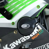R&G Racing Engine Case Cover Kit (2 Piece) Black for Kawasaki ZX-6R 05-06