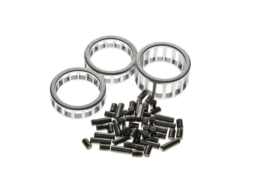 Eastern Motorcycle Parts EMP-A-24385-40B Rod Cages w/Standard Size Roller Bearings for Big Twin 36-86