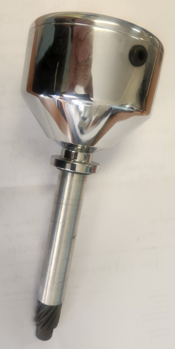 SPYKE 451210 Chrome Distributor (NO IGNITION) For Big Twin Models 1936-69