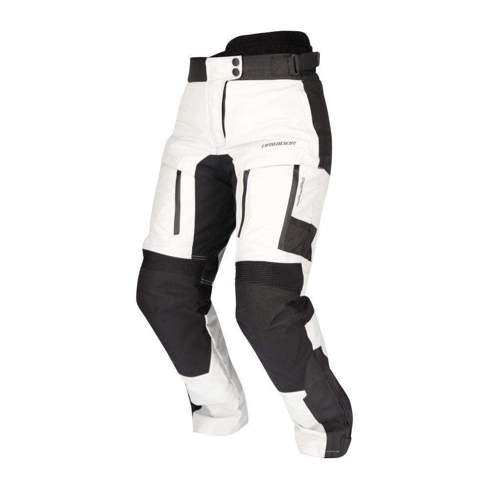 DriRider Explorer Light Grey/Black Womens Textile Pants