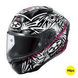 Kabuto F17 GP MIPS Aleix Black/White Helmet