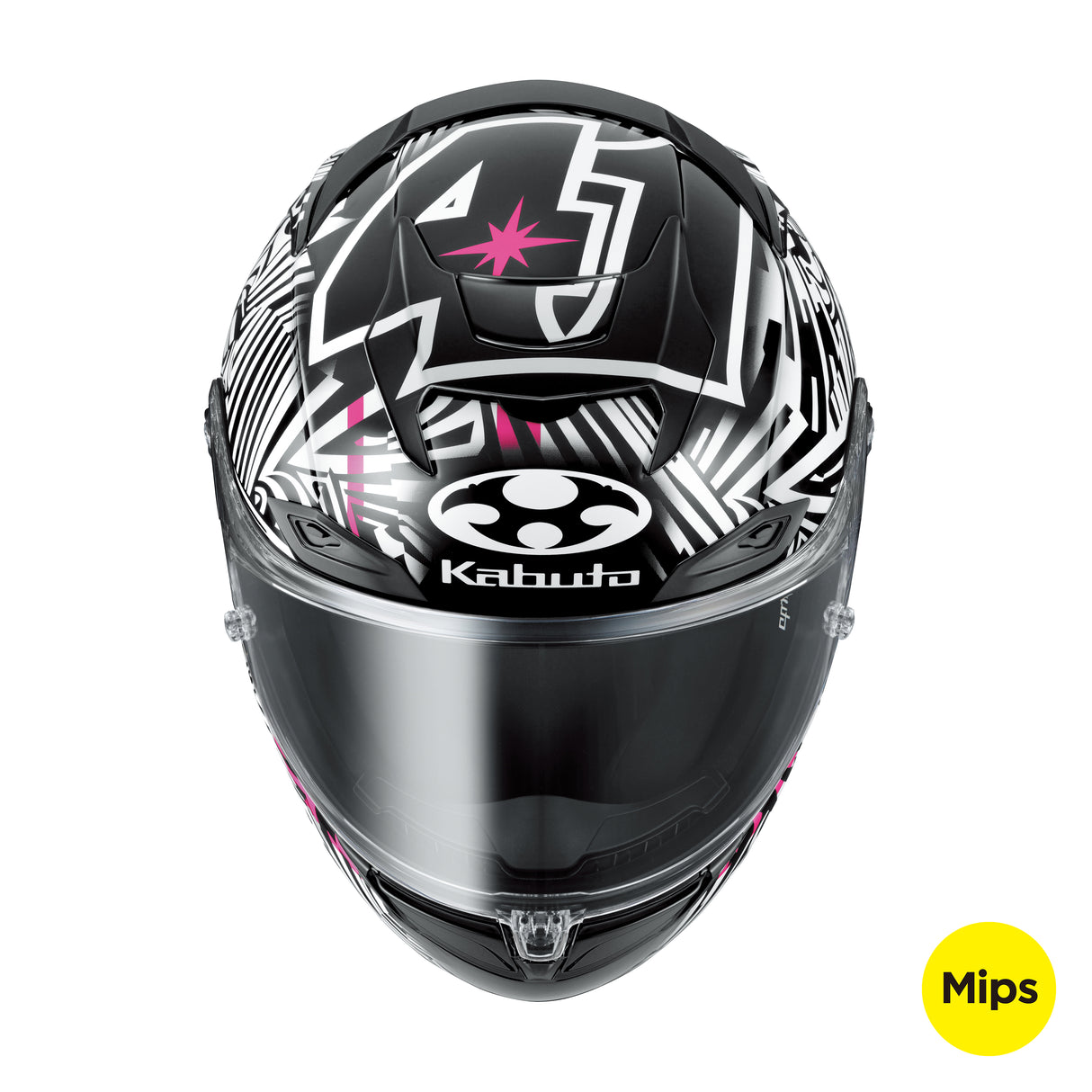 Kabuto F17 GP MIPS Aleix Black/White Helmet