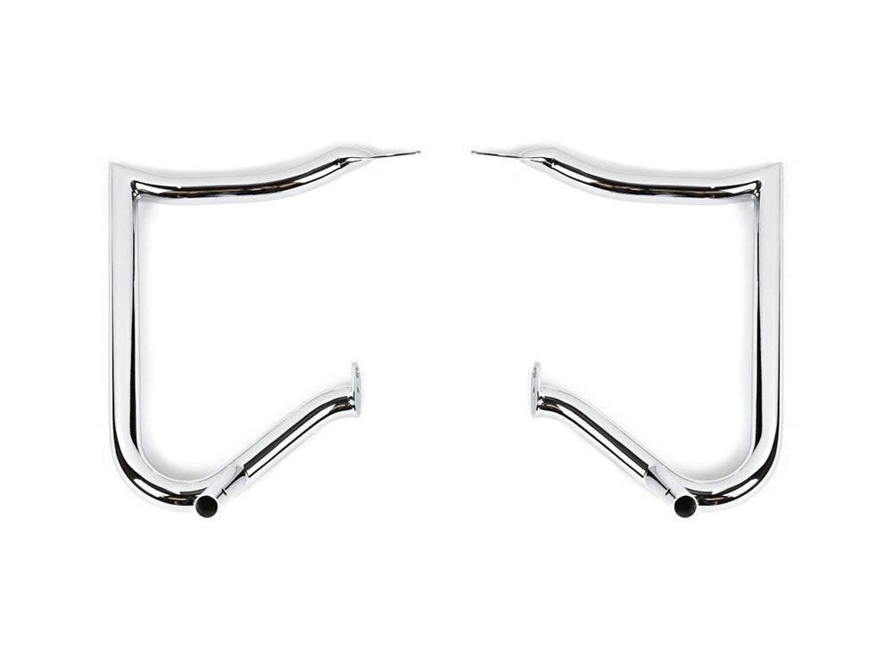 Factory 47 Cycles F47-BG2102501C Anarchy Rear Crashbars Chrome for Touring 97-23