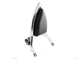 Factory 47 Cycles F47-BR1002501C Diablo Sissy Bar Backrest Chrome for Touring 09-Up