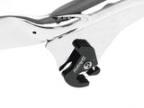 Factory 47 Cycles F47-BR2102501CBK Diamond Stitch Apex Sissy Bar Backrest Chrome for Touring 09-Up