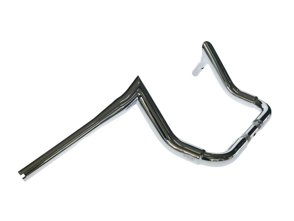 Factory 47 Cycles F47-HB1025010C 10" x 1-1/2" Assault Handlebar Chrome for Ultra/Street Glide Models