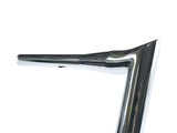 Factory 47 Cycles F47-HB1025012C 12" x 1-1/2" Assault Handlebar Chrome for Ultra/Street Glide Models