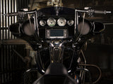 Factory 47 Cycles F47-HB1025014B 14" x 1-1/2" Assault Handlebar Gloss Black for Ultra/Street Glide Models