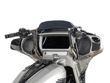 Factory 47 Cycles F47-HB1045012C 12" x 1-1/2" Delta Series Handlebar Chrome for Harley-Davidson CVO Street Glide 23-Up/Street Glide 24-Up