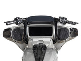 Factory 47 Cycles F47-HB1045014B 14" x 1-1/2" Delta Series Handlebar Gloss Black for Harley-Davidson CVO Street Glide 23-Up/Street Glide 24-Up