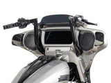 Factory 47 Cycles F47-HB1045014B 14" x 1-1/2" Delta Series Handlebar Gloss Black for Harley-Davidson CVO Street Glide 23-Up/Street Glide 24-Up
