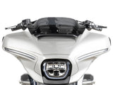 Factory 47 Cycles F47-HB1045014B 14" x 1-1/2" Delta Series Handlebar Gloss Black for Harley-Davidson CVO Street Glide 23-Up/Street Glide 24-Up