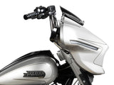 Factory 47 Cycles F47-HB1045014C 14" x 1-1/2" Delta Series Handlebar Chrome for Harley-Davidson CVO Street Glide 23-Up/Street Glide 24-Up