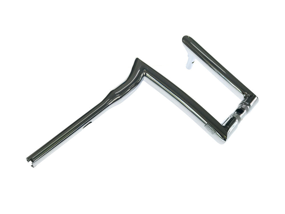 Factory 47 Cycles F47-HB1825010C 10" x 1-1/2" Signature Handlebar Chrome for Road Glide 15-23/Road King Special 17-Up