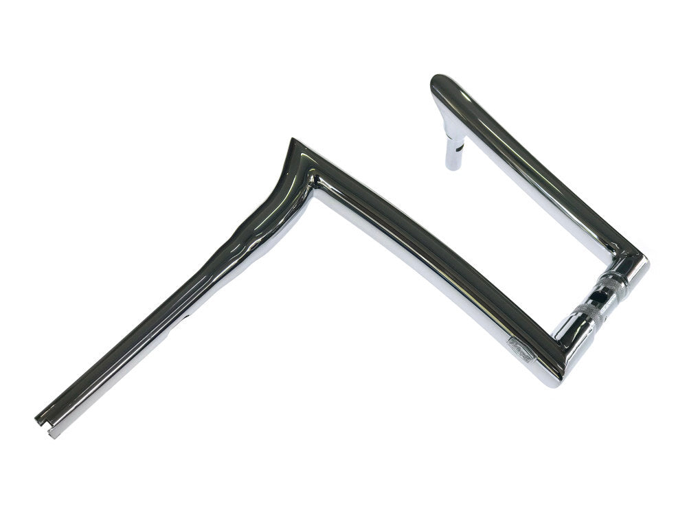 Factory 47 Cycles F47-HB1825012C 12" x 1-1/2" Signature Handlebar Chrome for Road Glide 15-23/Road King Special 17-Up