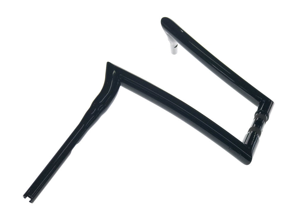 Factory 47 Cycles F47-HB1825014B 14" x 1-1/2" Signature Handlebar Gloss Black for Road Glide 15-23/Road King Special 17-Up