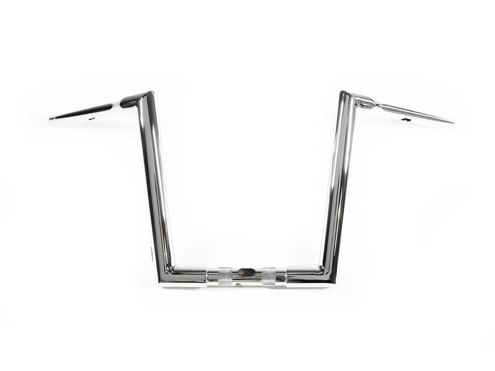 Factory 47 Cycles F47-HB1835012C 12" x 1-1/2" STR Miter Handlebar Chrome for Road Glide 15-23