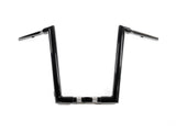 Factory 47 Cycles F47-HB1835014B 14" x 1-1/2" STR Miter Handlebar Gloss Black for Road Glide 15-23