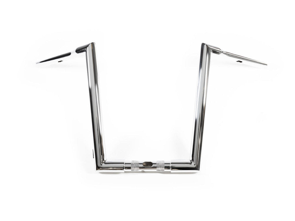 Factory 47 Cycles F47-HB1835014C 14" x 1-1/2" STR Miter Handlebar Chrome for Road Glide 15-23