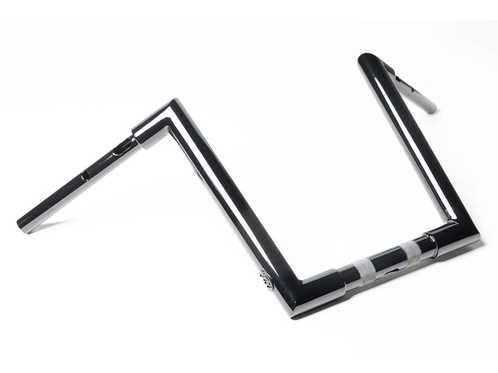 Factory 47 Cycles F47-HB1855012B 12" x 1-1/2" Throttle Series Handlebar Gloss Black for Harley-Davidson CVO Road Glide 23-Up/Road Glide 24-Up